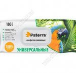 Влажные салфетки 100шт,с крышкой 