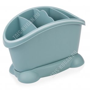 Сушилка для столовых приборов, серо-голубой (24)