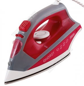 Утюг нерж.подошв.2000Вт пар 18г/вода 220мл,верт.отпар,сух.глажка,спрей,самоочист.(10) Energy 