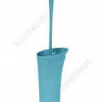 Ерш+подставка WC кругл.высок, голубой (d10 h44см) (10) 