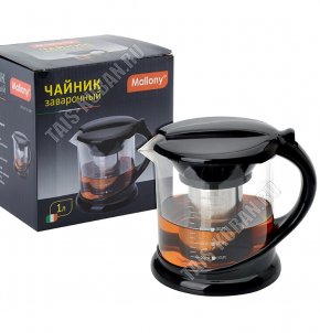 Чайник завар (стекло+пласт) 