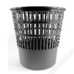 Корзина д/бумаг 17л (d30 h32см) черный (5)