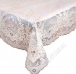 Скатерть ажурная, прям.(137х180см) бежев 