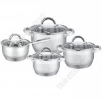 НАБОР посуды 4шт (2,2/3,0/4,0л d18/20/22см +ковш 2,1л d16см) (2)