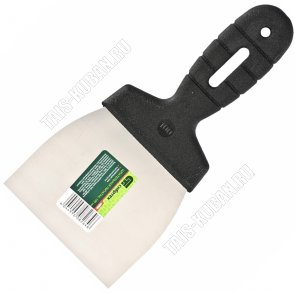 Шпатель 100мм. нерж.сталь,пласт.руч.