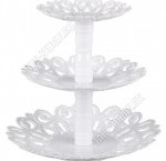 Фруктовница 3-х яр, кругл (d16/21/26 h24,5см) 