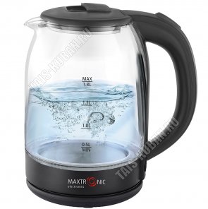 Чайник стекло 1,8л 1800Вт подсветка (12) 