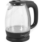 Чайник стекло 1,7л 2200Вт диск,подсветка,защ.б/воды,автооткл,черн (6) 