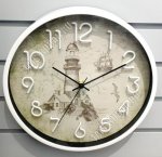 Часы (пластик) круг.d30см 