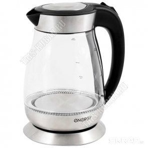 Чайник стекло 1,7л 2200Вт диск,подсвет,автооткл,защ.от перегр,(ф.кувшин) (6) 