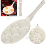 Сковорода-оладница кремовый с 