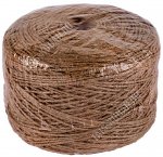 Веревка/шпагат джутовый 3-х ниточ.(1000м) d2мм, 1680текс