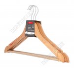 Вешалка (дерево) св.дерево Н-р 3шт L44см (8)