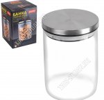 OCEANO Банка  600мл гермет.метал.крыш (ф.цилиндр) п/уп