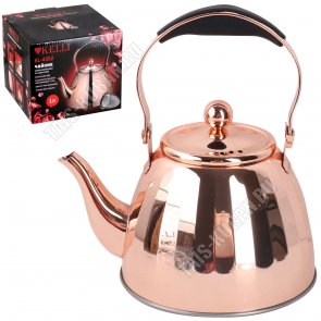 Чайник нерж 1,0л медный (12) 