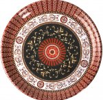 Поднос декор,круг.(d35см) 