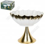 .Голд Ваза на ножке d30 h26см (6)