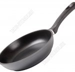 Черный Сковорода d24 h6см ,овал борт,бакел.ручк (5)