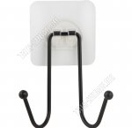 .BLACK черный Крючок двойн.8х4см (12)