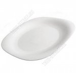 CARINE WHITE Тарелка плоская L19х19см (24)