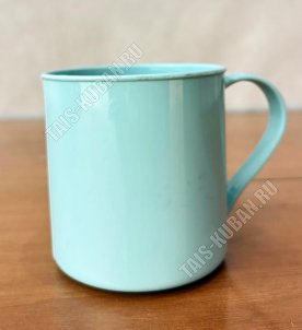 Кружка 250мл, d7,5см, мятный (100) 