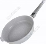 Серый Сковорода .d28 h6,5cм (4)