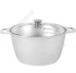 Казан коническ  6,0л,крышка СТЕКЛО (3)