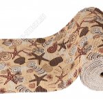 Коврик рулон, шир.80см,беж/коричн 