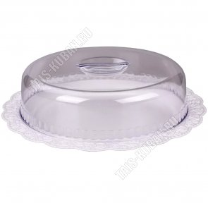 Тортовница с кр.кругл.(d36 h10см) 