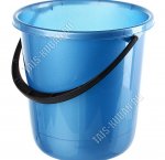 Ведро 7л кругл, индиго (d23 h25см) мерн.делен (10) 