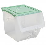 Контейнер д/хранения 14,5л нефрит (35х25,5 h25см) (11)