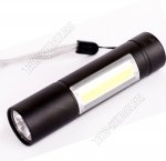 Фонарь аккум. 2LED 3Вт,дневн.6500К (20)