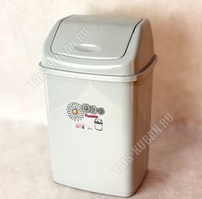 Ведро д/мусора с кач.крыш 