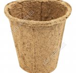 Торфяной горшочек d11см h10см (д/рассады) (кратно 40шт) (120)
