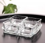 Менажница-соусник 4-х секционное по 60мл 