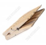 Прищепки д/белья дерево 20шт L8см 