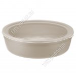Миска капучино, крыш.прозр 2,8л (d26 h7,5см) (12)