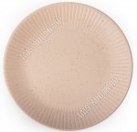 Тарелка Rosamary плоская d27,5см, беж.с черн.крапом, б/уп