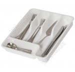 Лоток-вклад д/ст.приб. 5-ти секц (широкий) белый (33х29,5 h6см) (20)