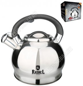 Чайник нерж 2,5л ф.шар,индукц.капсул.дно (6) 