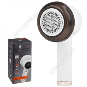 Машинка д/удаления катышков 8Вт, белый/бронза (60) 