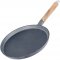 Сковорода-блинная d25см,дерев.руч,толщ.дна 3,8мм 
