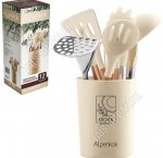 Кухонный набор 12предметов в стакане,молочный (16)