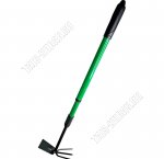 Рыхлитель комбинир, телескопическая ручка L68-96см 3-х зуб.+тяпка (24)