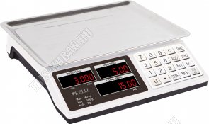 Весы эл.ТОРГОВЫЕ 35кг черный,делен.2гр 