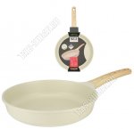Ran. Сковорода d28 h6см,кремов.матовый (6)