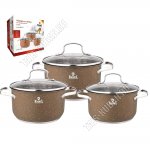 .НАБОР кастрюль 3шт 