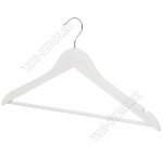 Вешалка (дерево) белый L45см (100)