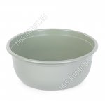 Таз кругл.22л (d45,5 h18,5см) оливка (10) 