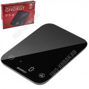 Весы кухонные эл. (стекло) до 10кг дел.1г, черный(12) 